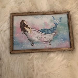 mermaid wall art